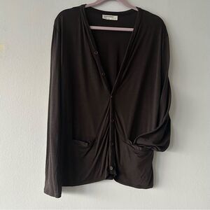 Icebreaker Men’s  Brown Wool blend Cardigan